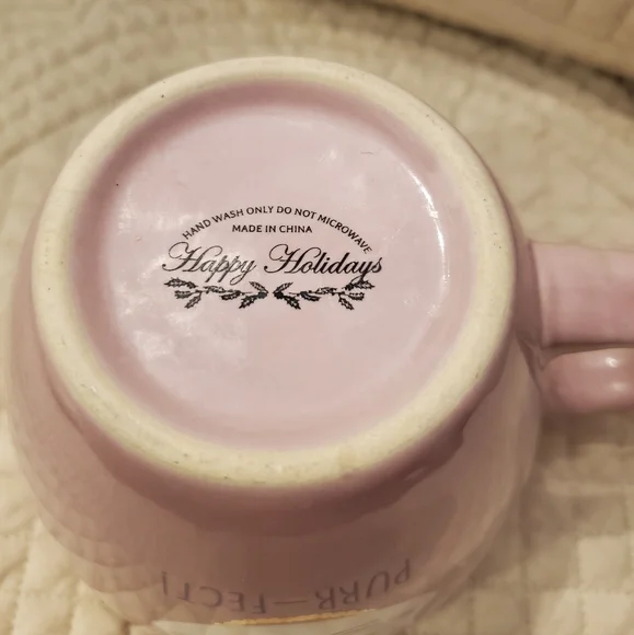 "I Woke Up Like This Purr-Fect!" Cat Mug - Picture 3 of 6